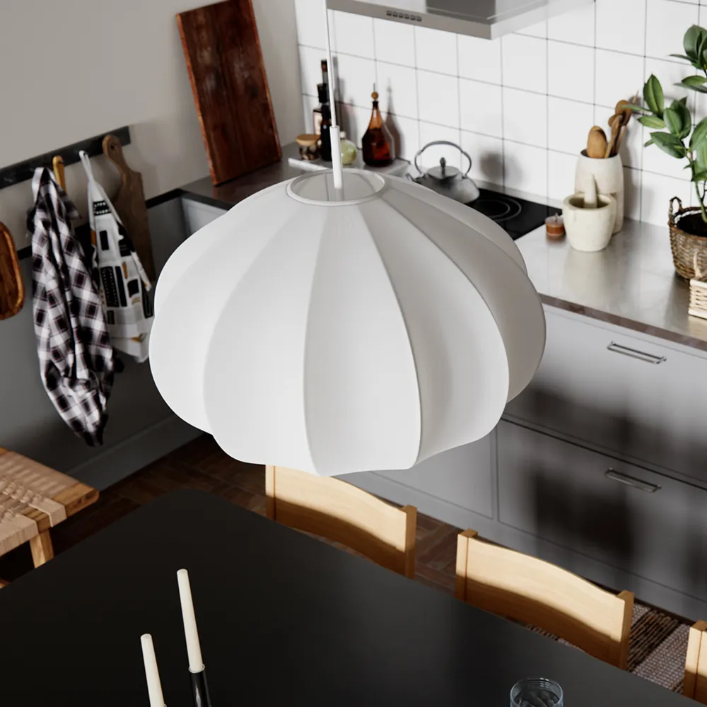 Ebba ceiling light Ø60cm white