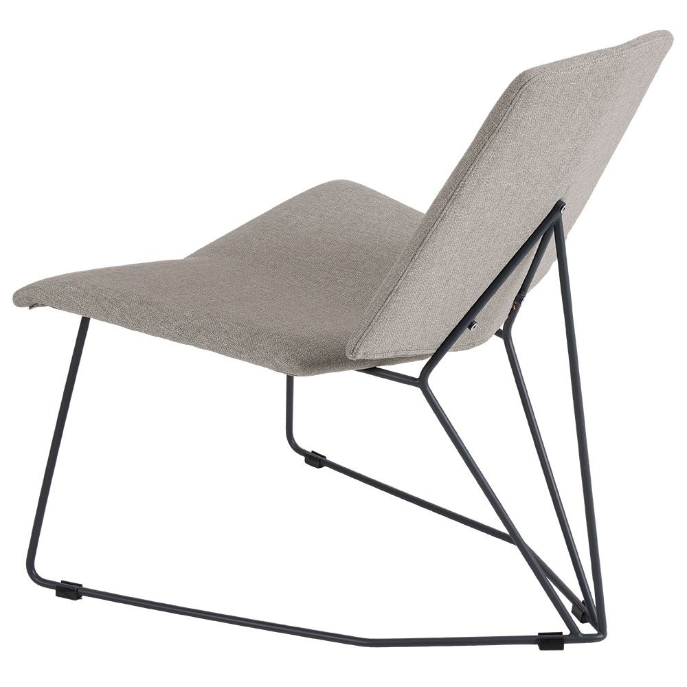 Pollux armchair anthracite/sand