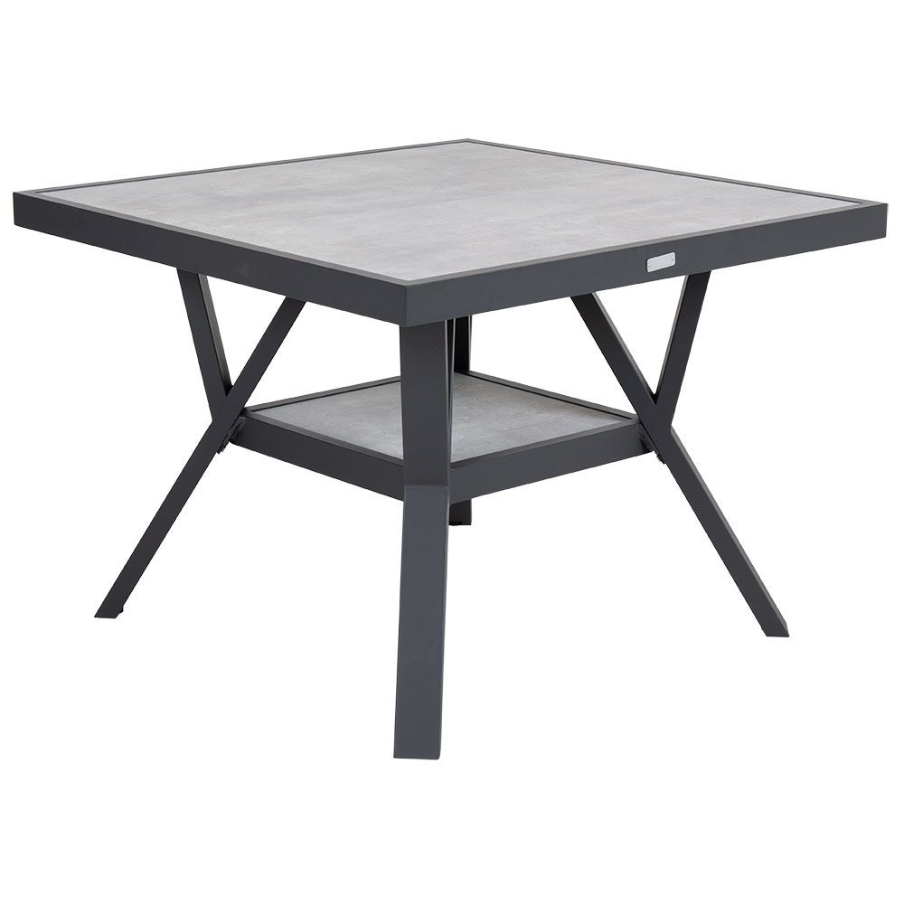 Samvaro coffee table 90 x 90 cm anthracite