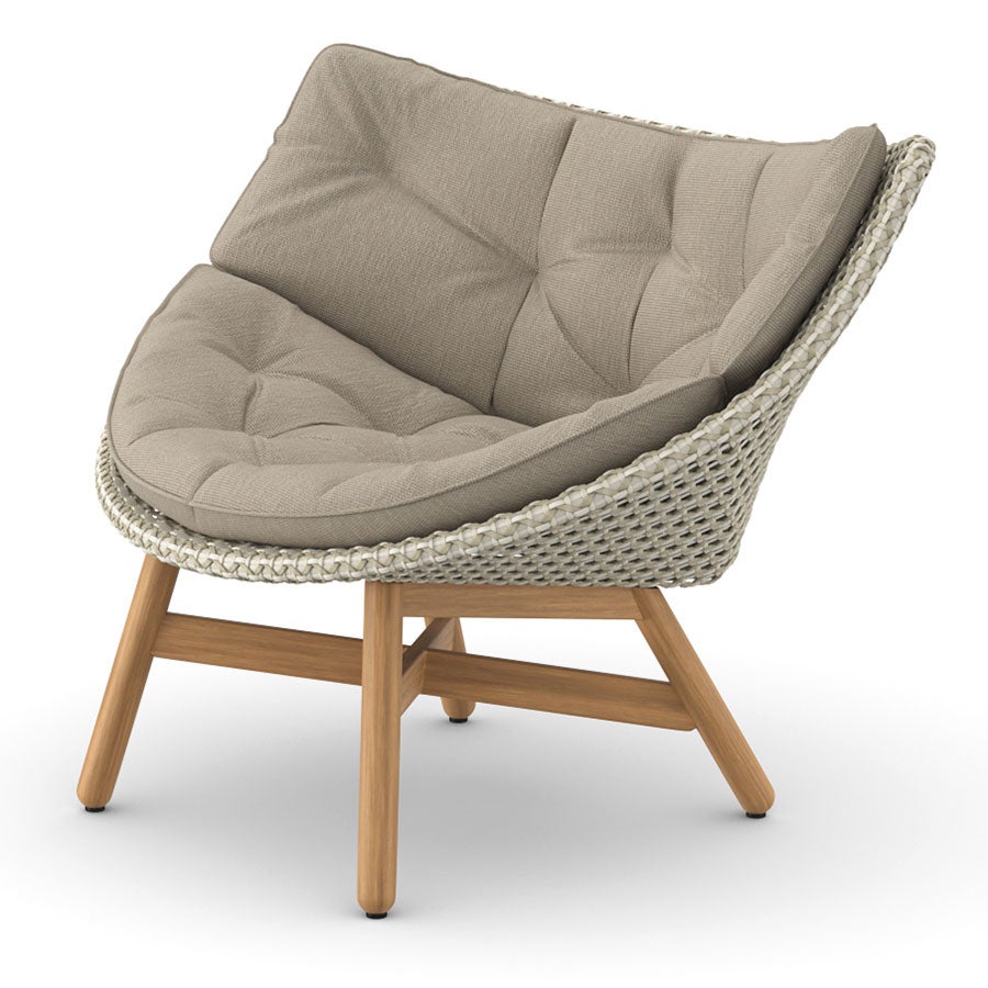 MBRACE lounge chair low SEA SALT