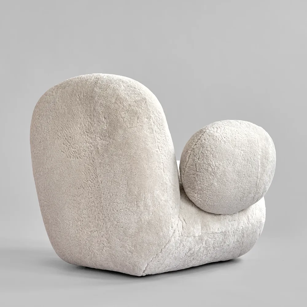 Toe Armchair Flat - Sheepskin