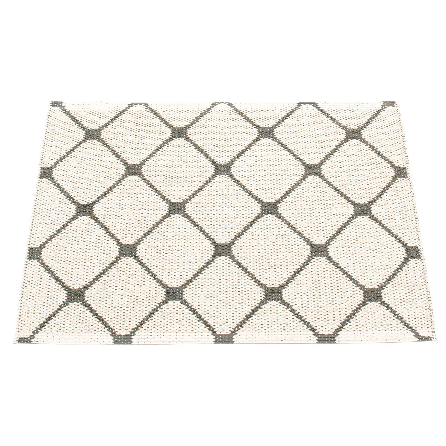 Re Carpet 70x60 cm charcoal / vanilla