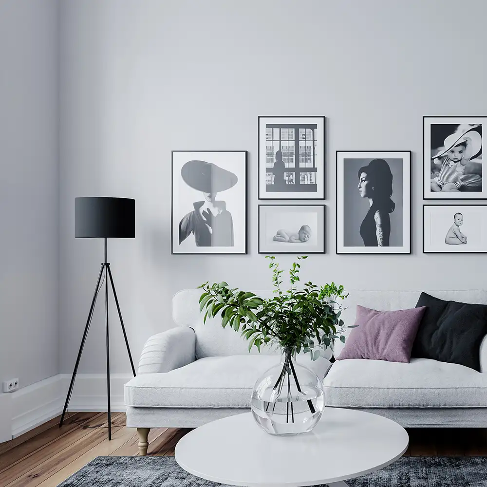 Rina Floor Lamp Black