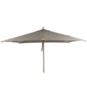  Como wooden parasol 3x3 m/taupe