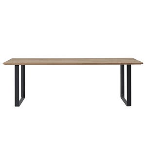 70/70 Dining table 225x90 cm Sapele Mahogany/Anthracite Black