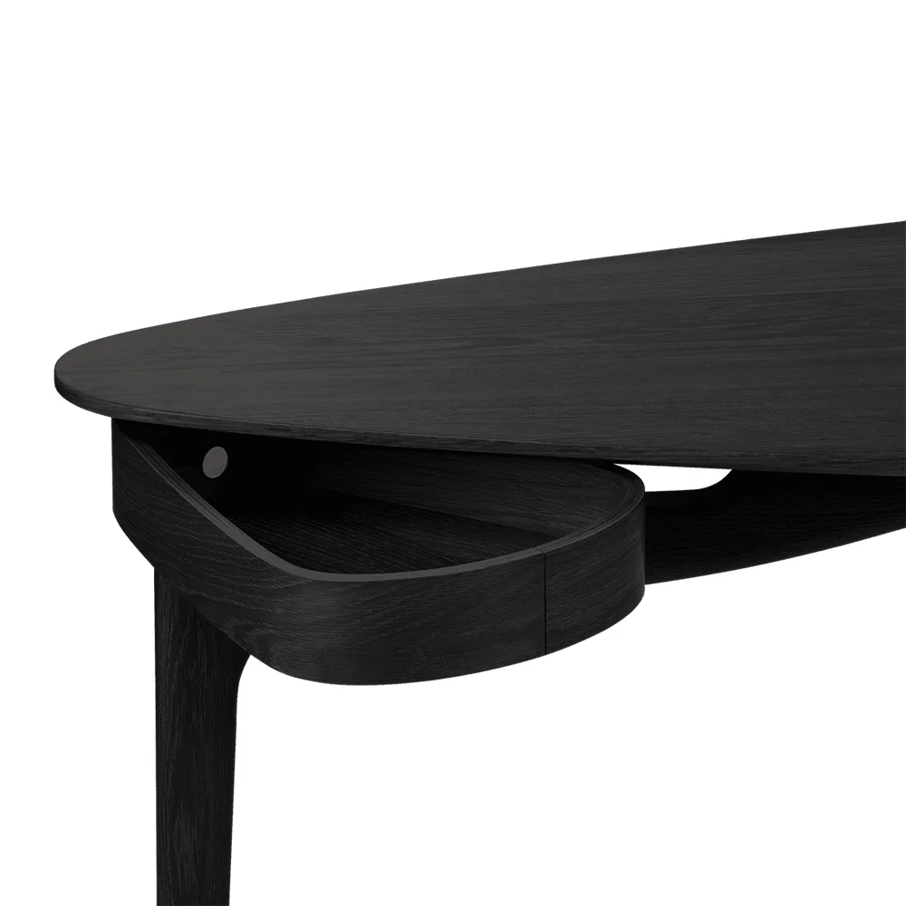 Duende Desk Black Oak