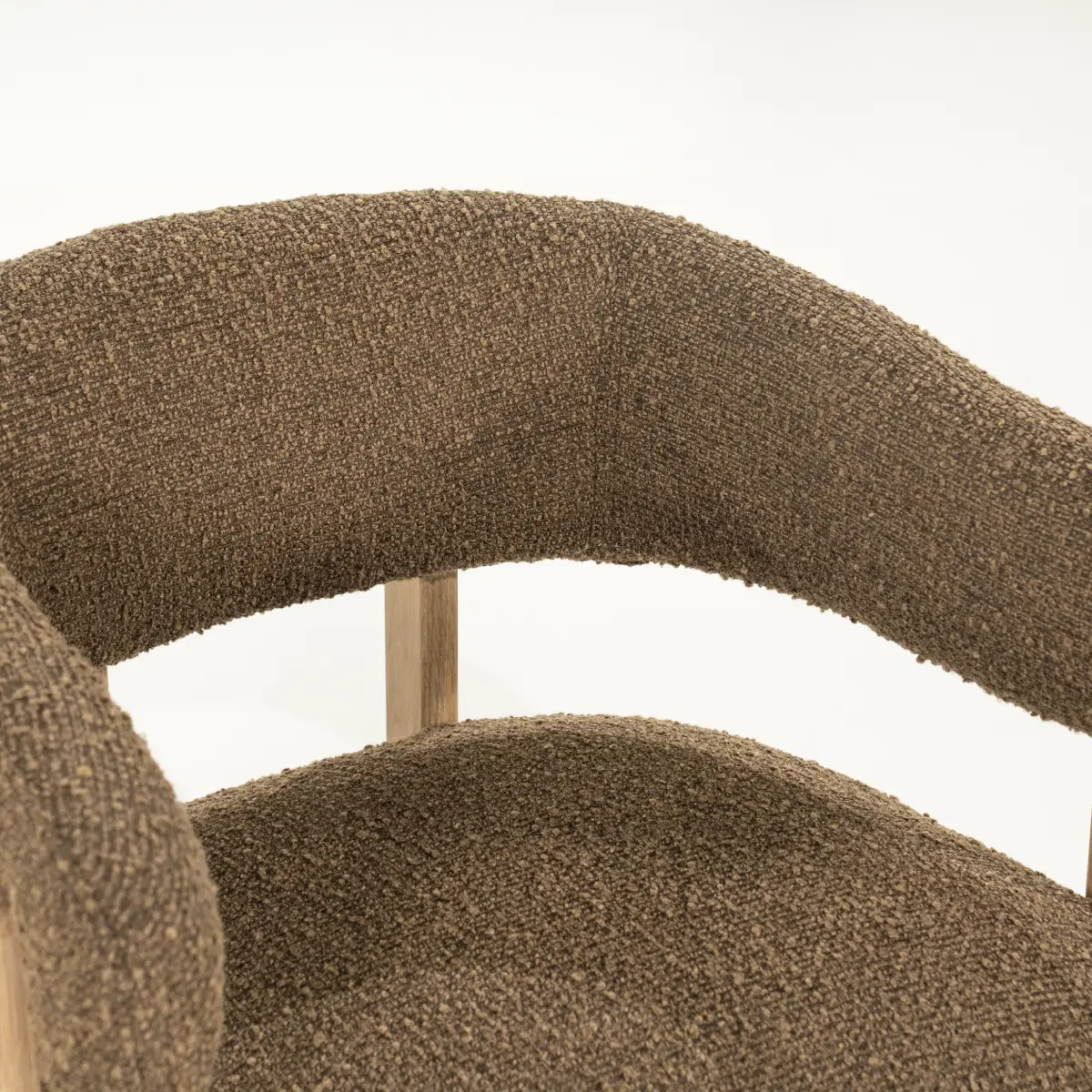 Lola Armchair - brown Hush