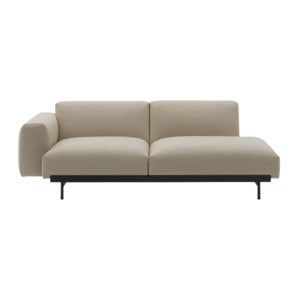 In Situ 2-seat modular sofa Config 3 - Ecriture240/Black