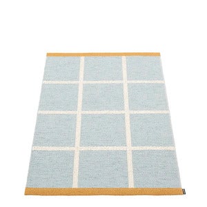 Woven Rug Criss Pop Blue Fog