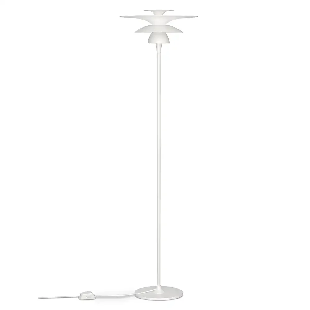 Picasso floor lamp 1400 mm Matt white