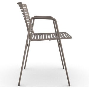 Zebra armchair Pearly Gold