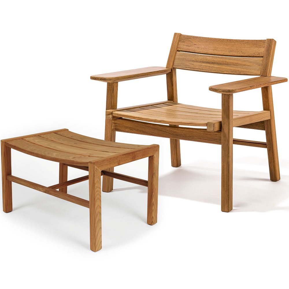 Djuro Lounge Armchair Teak/Teak