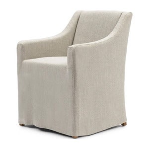 Firenze dining chair mouline linen fabulous flax