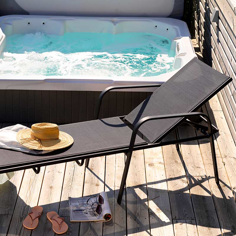 Rana daybed black/black