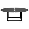 Olive coffee table 80x110 cm black 