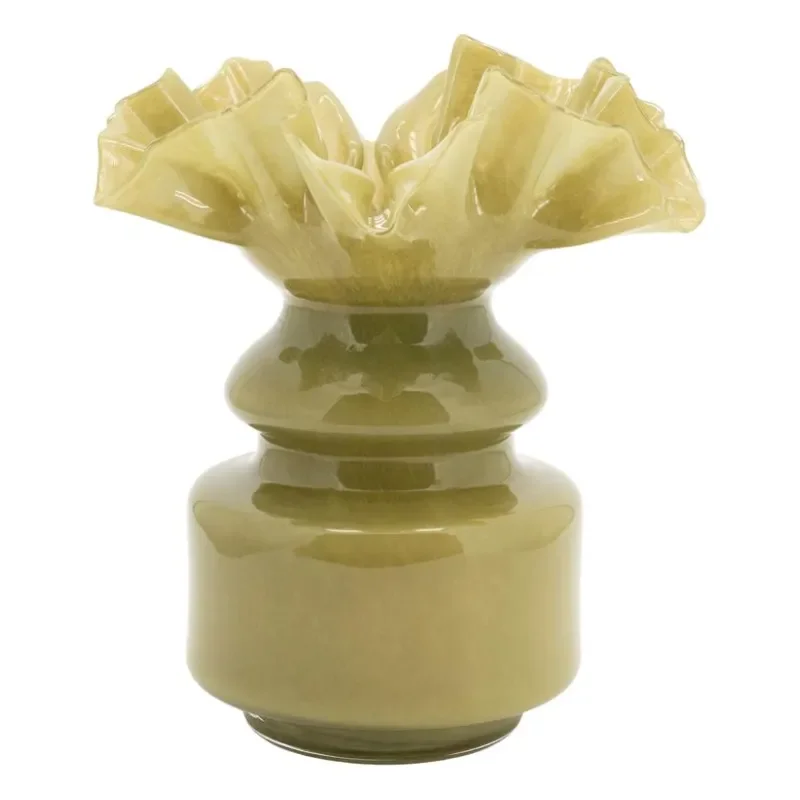 Baia 2 Vase 30x30x34 cm Glass Green