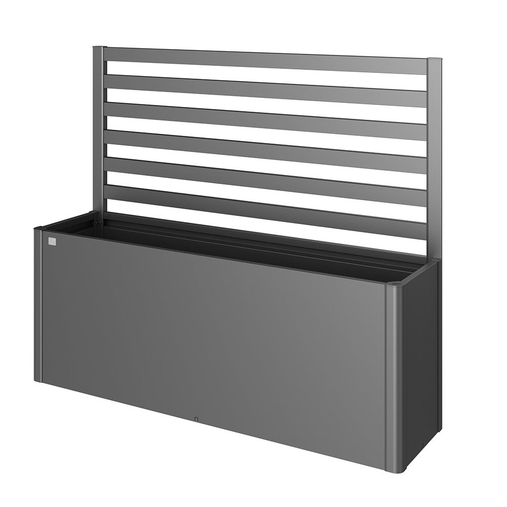 Plant support 4m metallic dark grey