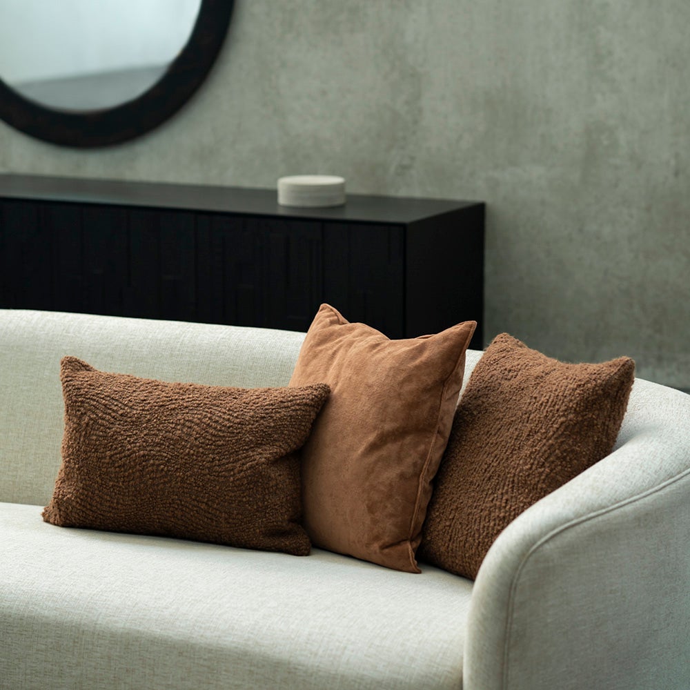 Velvet Cushion Cinnamon 60x40 cm