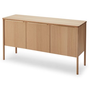 Jut Cabinet Oak Brown