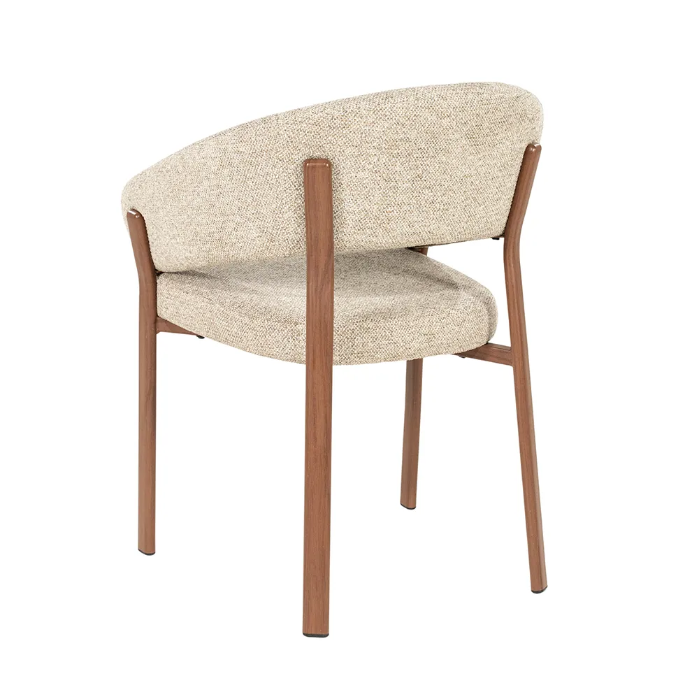 Dining Chair Sedia Brown with armrest