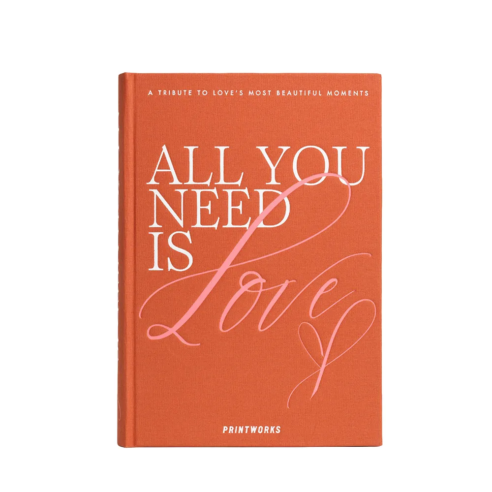 Photo Book All You Need is Love, Orange