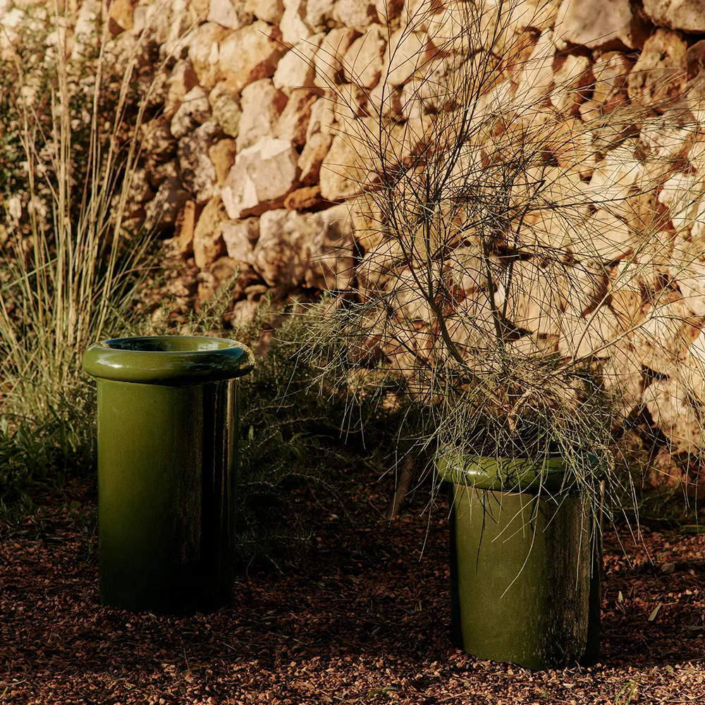 Rollo Pot H36 cm Moss Green