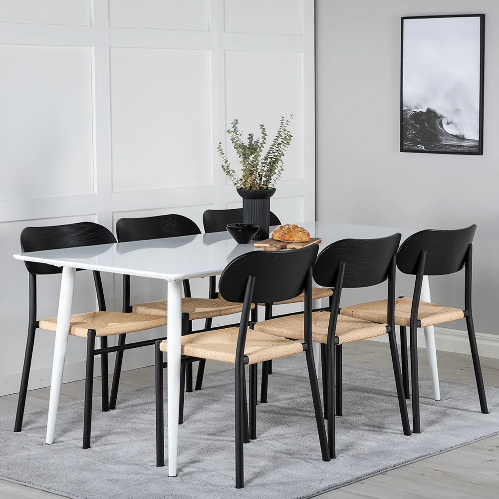 Polly Dining Chair Natural 2-pack