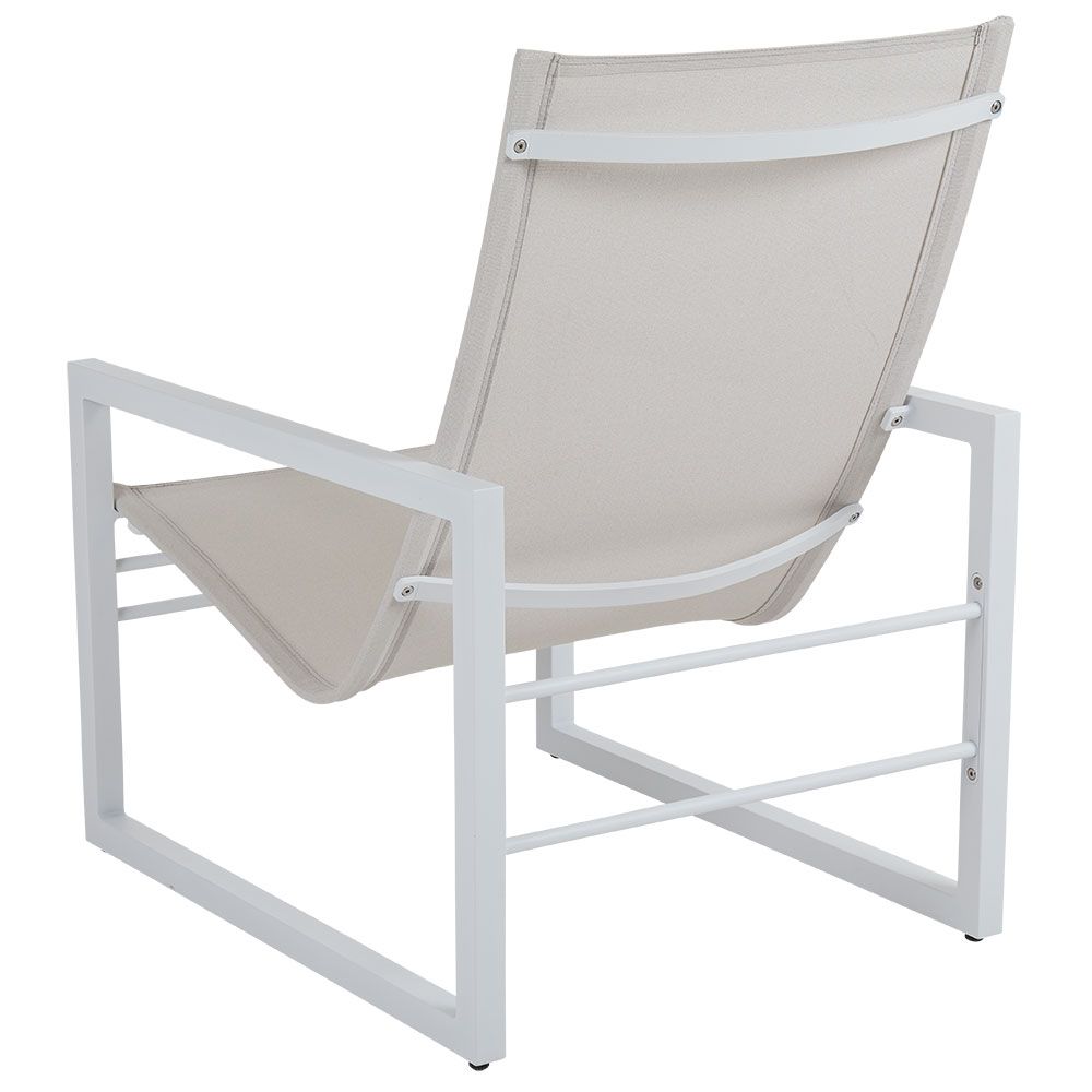 Vevi armchair white/white