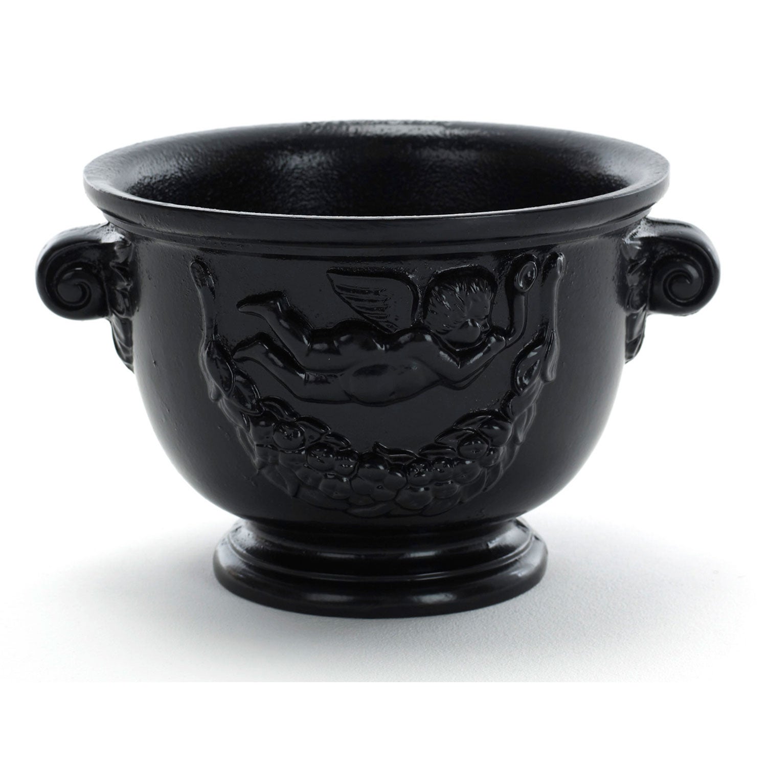 Flower urn no.2 black