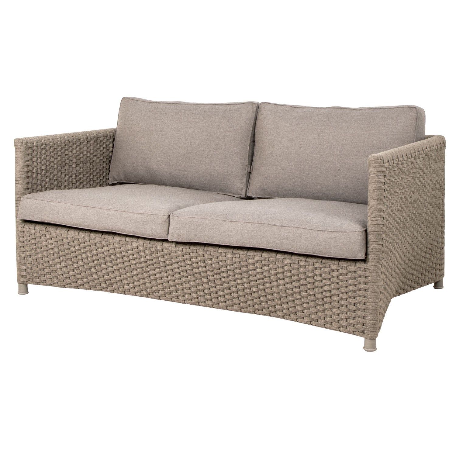 Diamond 2-Seater Sofa Taupe