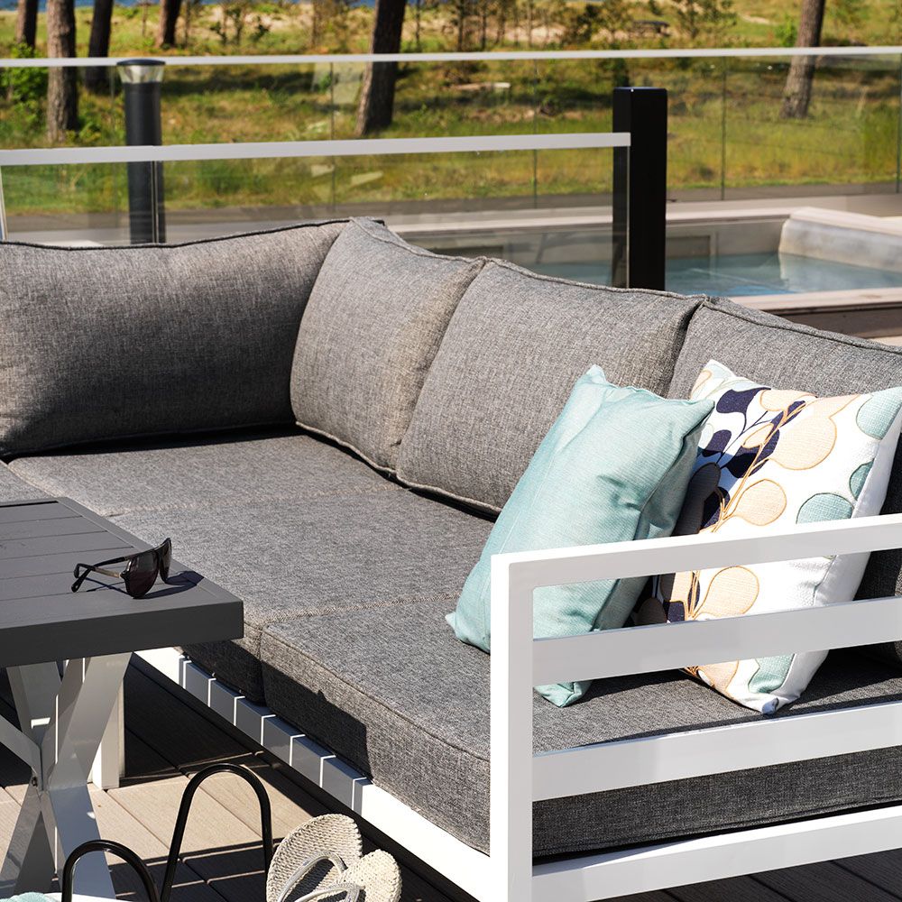 Weldon sofa group black/grey