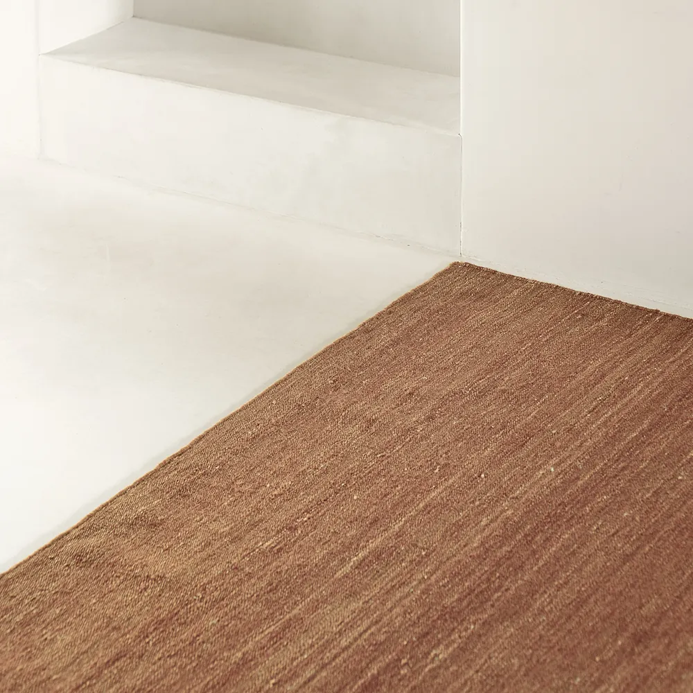 Nomad kilim Rug 200x300 cm Terracotta