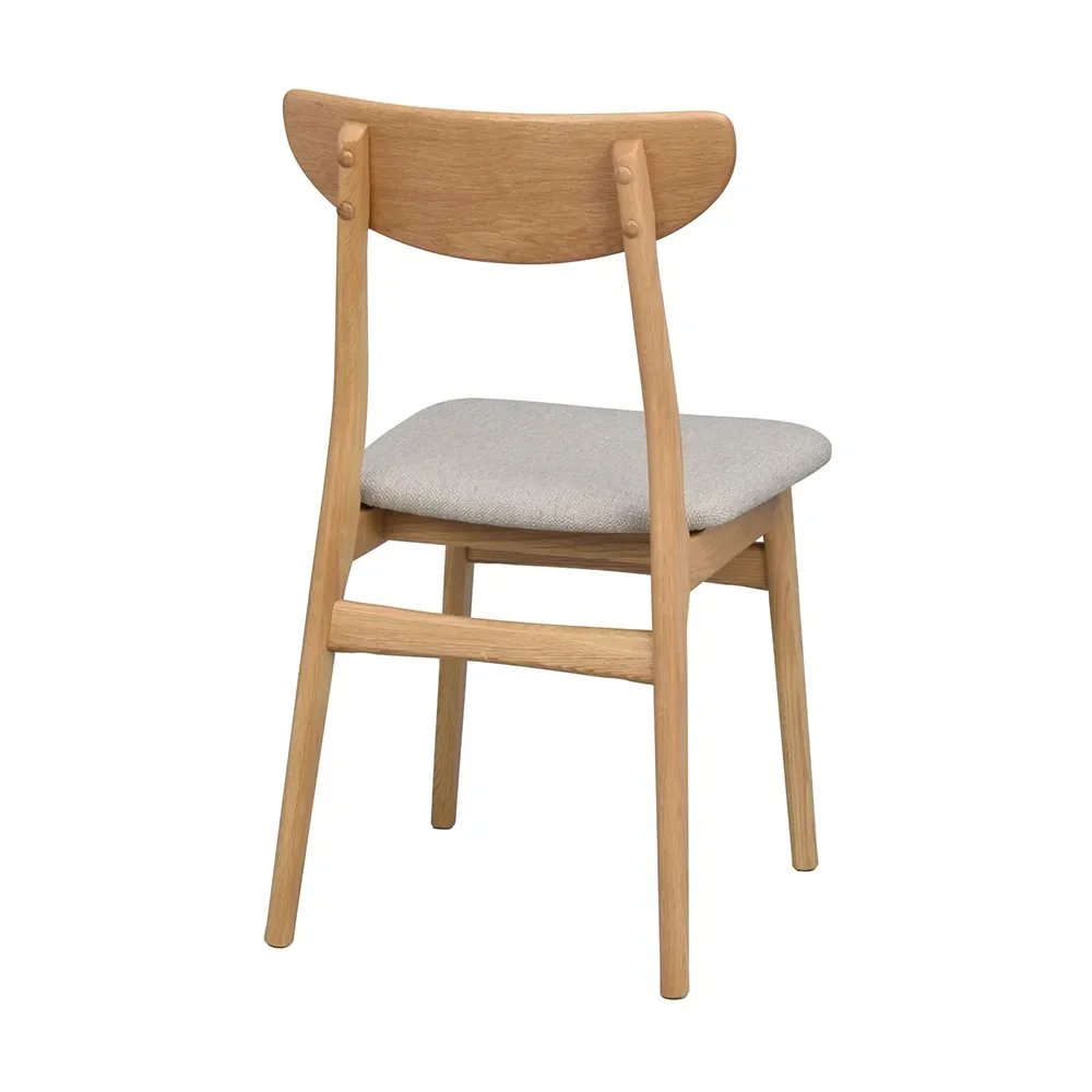 Rodham chair oak/gray-beige