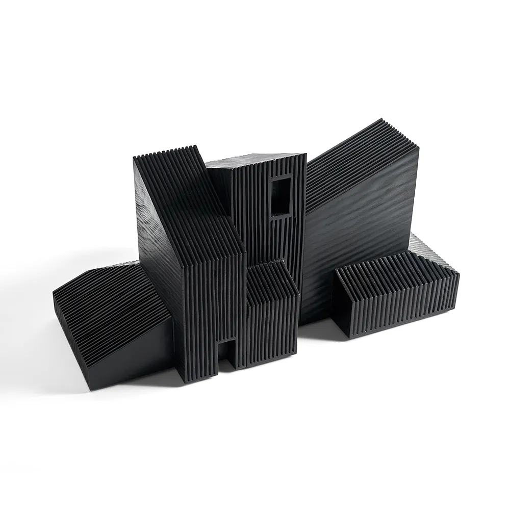 Modern Farmhouse object blackvarnished mahogany