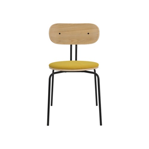 Curious Dining Chair Oak/Black Metal Curry Sun