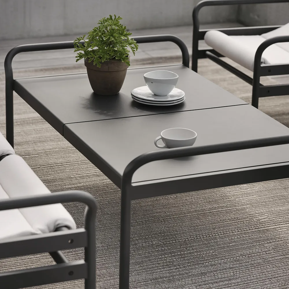 Sling Coffee Table 135x85 cm Anthracite