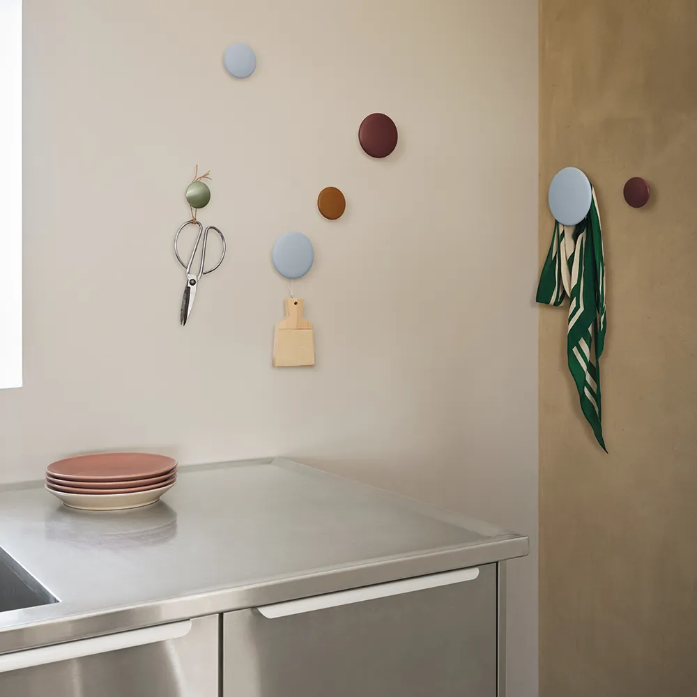 Dots Metal Ø2,7 cm - Pale Blue