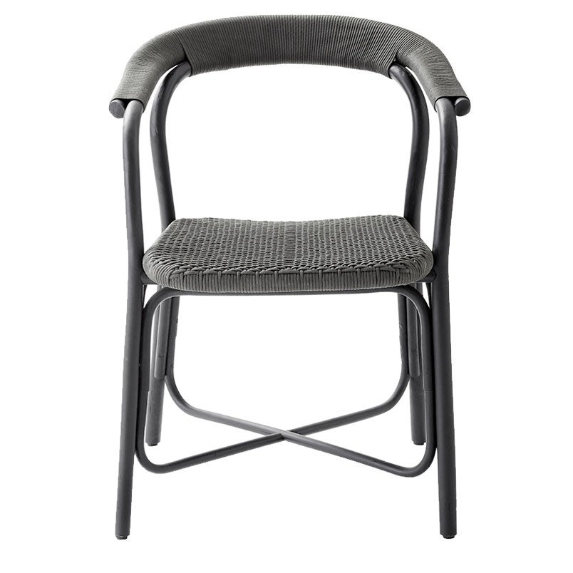 Noble Armchair Black Rattan