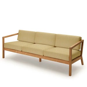 Virkelyst 3-Seater Honey Yellow