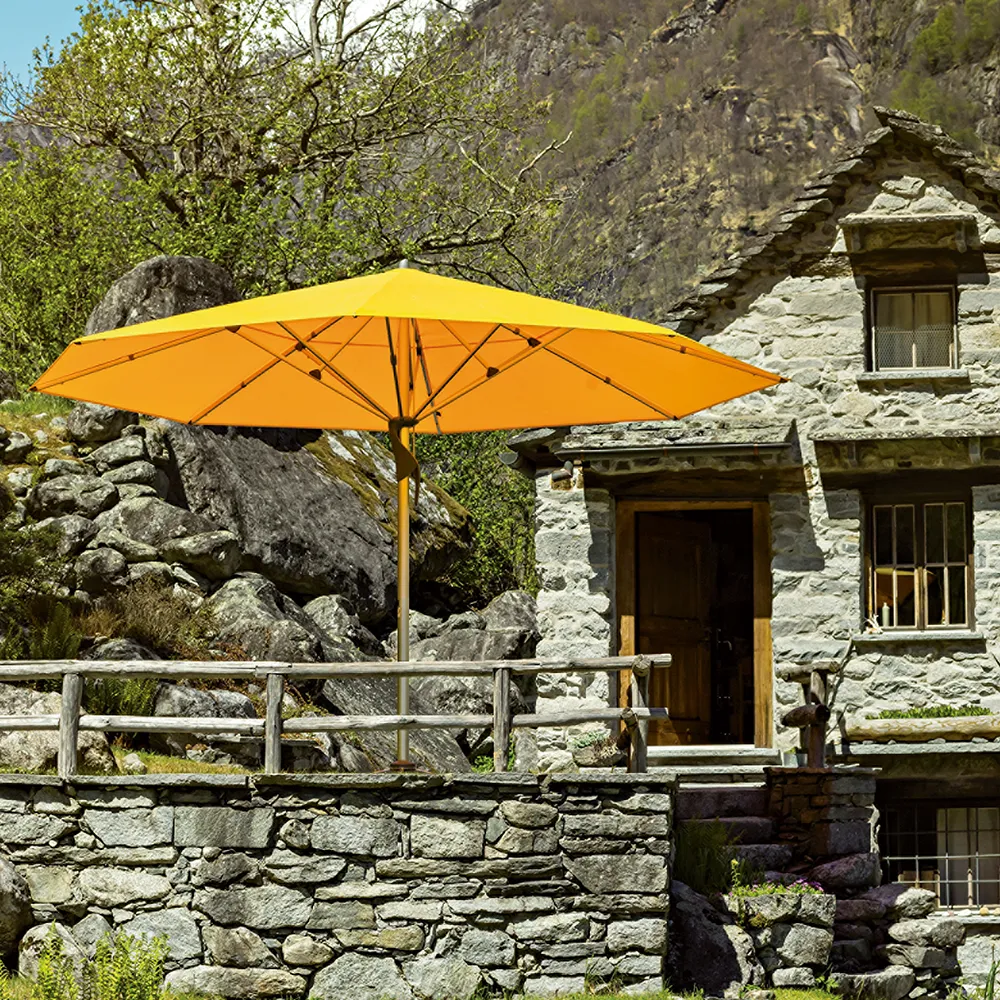 Fortello 400 cm parasol alu Cat.2 158 Off white