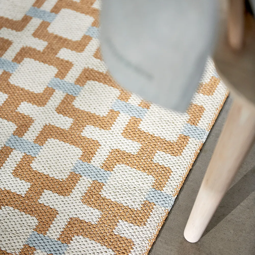 Tom rug Ochre/Cream/Sage 70 x 180 cm