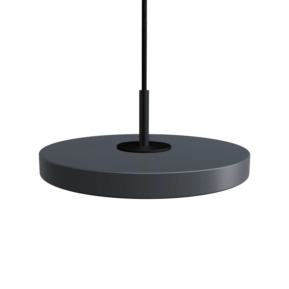 Asteria Micro Lamp Ø15 cm Anthracite Grey/black