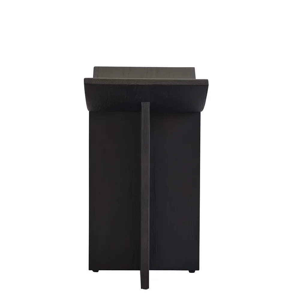 Brutus Stool - Coffee Black Oak