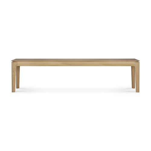 Bok Bench Lacquered teak 35x186 cm