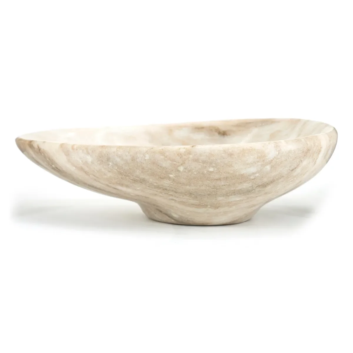 Marble Bowl Grigio L 43 cm