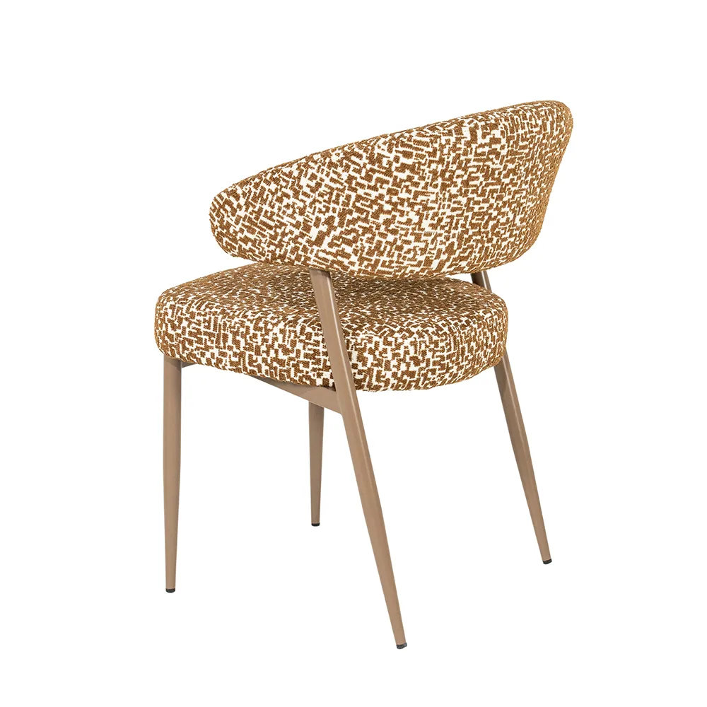 Dining Chair Miso Brown with armrest