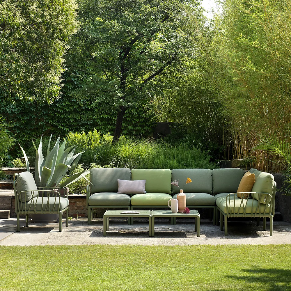 Komodo 5 corner sofa Agave - Tech Panama