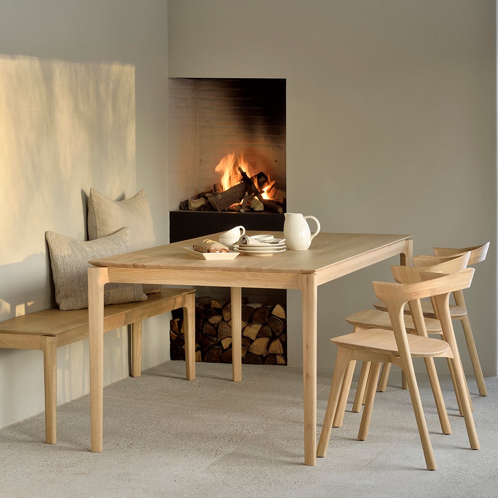 Bok Dining table 95x200 cm Oak