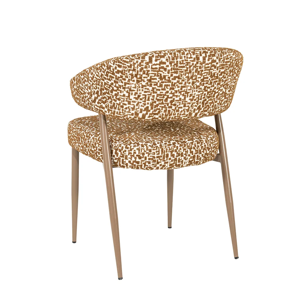 Dining Chair Miso Brown with armrest