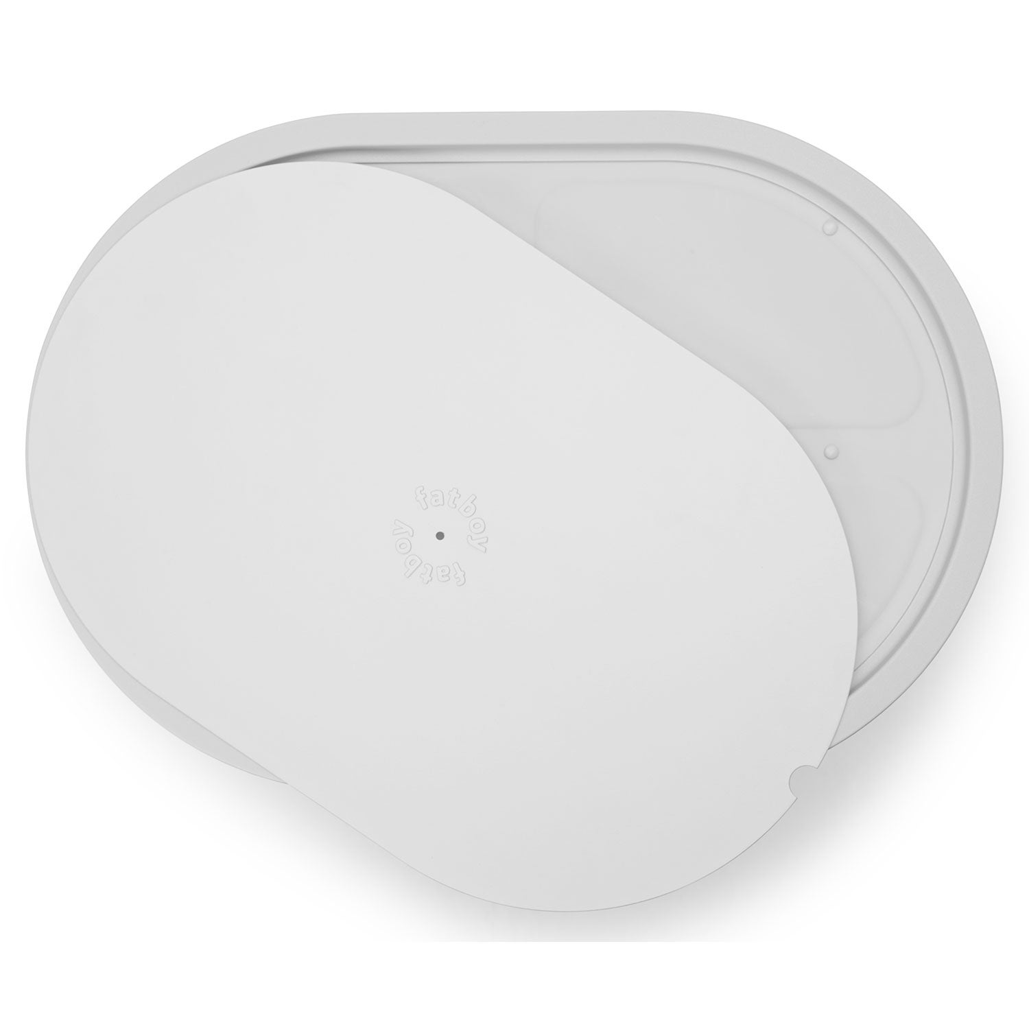 Brick side table light grey